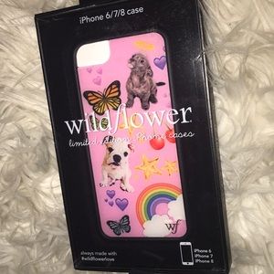 NEW LIMITED EDITION puppy love wildflower case